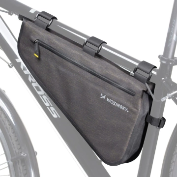 "Wozinsky bicycle frame bag 5 l gray (WBB15BK)"