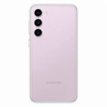 Kryt Samsung Frame Cover pre kryt Samsung Galaxy S23 Plus s vymeniteľnými zadnými stranami biely