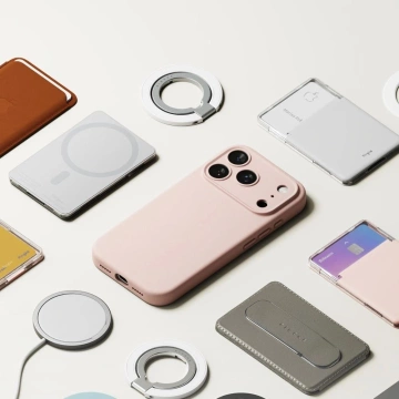 Etui do iPhone 17 Pro Ringke Silicone Magnetic MagSafe Różowe