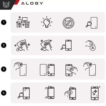 Hybrid Glass for Realme 11 Pro 5G / Pro Plus for Alogy Flexi Glass 9H Case Friendly Flat Screen Protector