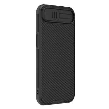 iPhone 16e Nillkin CamShield Pro MagSafe Schutzhülle Schwarz