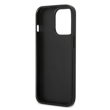 Puzdro na telefón US Polo Tricolor Embossed iPhone 14 Pro 6,1". biela/biela