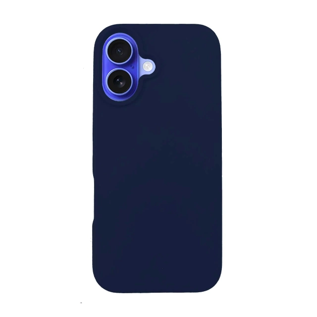 Чохол Etui Apple iPhone 16 Plus - 3mk Silicone Case Dark Navy