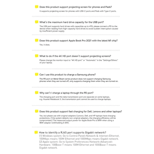 Baseus Metal Gleam Series stacja dokująca HUB 7 w 1 szary (WKWG040013)