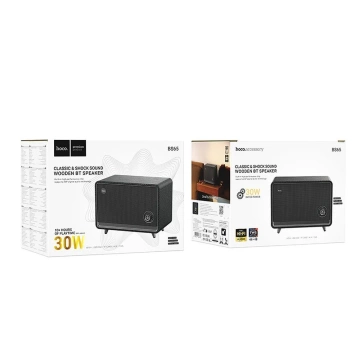 Retro Bluetooth Speaker 30W, 2600mAh FM / TF / AUX - Portable, 10h