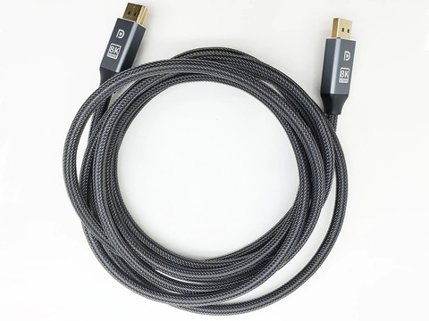 Кабель з роз'ємом Alogy 2x Display Port DP 1.4 8K 30AWG для TV PC 2м
