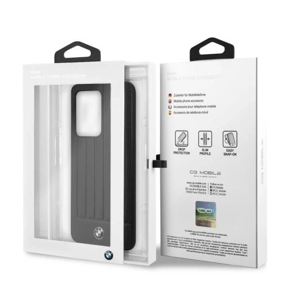 Pevné puzdro Etui BMW BMHCS69POCBK pre Samsung Galaxy S20 Ultra Signature