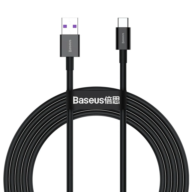 Kábel USB na USB-C Baseus Superior Series, 66 W, 2 m (čierny)