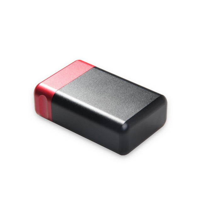 Metal protective box for a key with Black/Red signal blockade