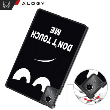 Etui do Lenovo Tab K11 / K11E 11” M11 10.95" TB330FU / TB330XU / TB331FC obudowa na tablet Case Alogy Book Cover Don't Touch me + Szkło + Rysik