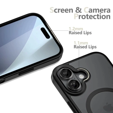 Etui Tech-Protect MagMat XT 4-set MagSafe do iPhone 17, czarny mat