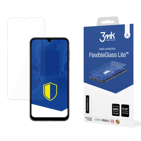 Szkło hybrydowe do Samsung Galaxy A25 5G - 3mk FlexibleGlass Lite™