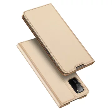Dux Ducis Skin Pro Holster Cover Flip Cover для Samsung Galaxy A03s золото