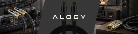 Optical digital cable Alogy 6.0mm Audio TV PC cable 1.8m