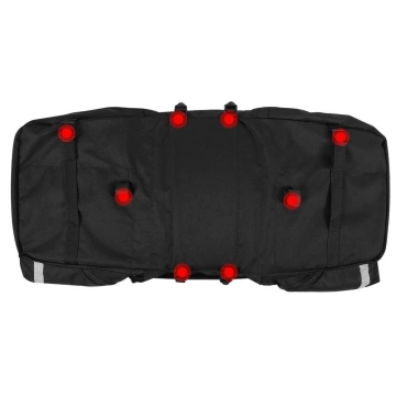 Містка сумка для велосипеда Wozinsky 60L (дощовик в комплекті) чорний (WBB13BK)