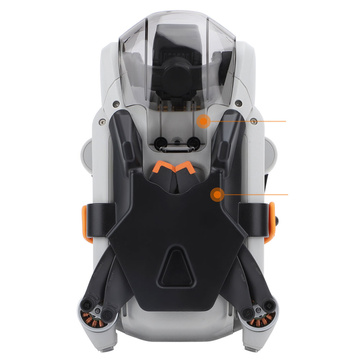 Uchwyt ochronny zabezpieczenie osłona ochrona śmigieł Alogy Wings opaski do drona do DJI Mini 3 Pro Czarno-pomarańczowy