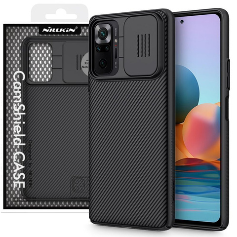 Pouzdro Nillkin CamShield pro Xiaomi Redmi Note 10 Pro Black