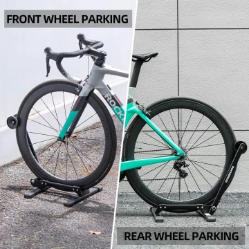Rockbros 27210001001 Folding Bicycle Stand - Black