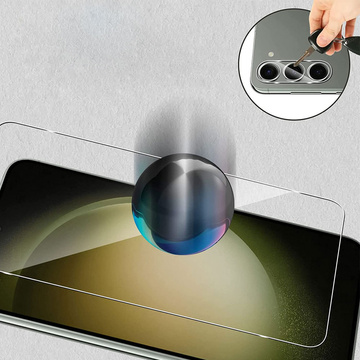 Набір скла Alogy Glass Pack 3x із загартованого скла 9h Lens Glass для Samsung Galaxy S23 Plus Glass