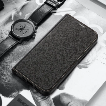 Dux Ducis Skin X2 case for iPhone 14 Pro case with magnetic flip black