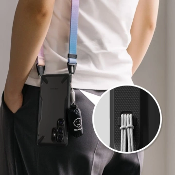 Etui do Samsung Galaxy S25 Ultra Ringke Fusion X Black