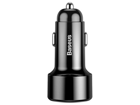 Baseus autonabíjačka 2x USB Quick Charge QC 3.0 45W 6A čierna
