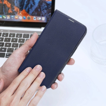 Чохол Dux Ducis Skin X2 для iPhone 14 Plus з магнітним клапаном синій