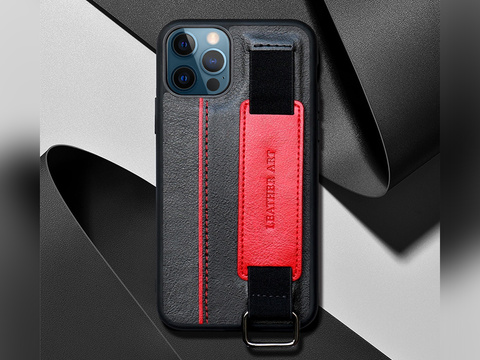 Kožené puzdro Alogy pre Apple iPhone 12 Pro Max 6.5 Black