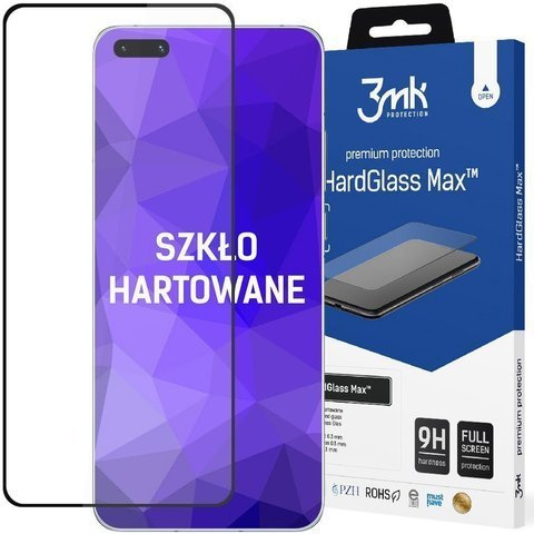 Скло 3mk HardGlass Max для Huawei P40 Pro Black