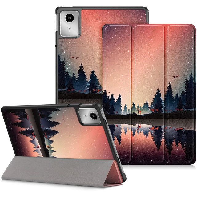 Etui do Lenovo Tab K11 / K11E 11” M11 10.95" TB330FU / TB330XU / TB331FC obudowa na tablet Case Alogy Book Cover Lake + Szkło + Rysik