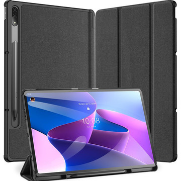 Alogy Book Cover Case pro Lenovo Tab P12 Pro 12,6" TB-Q706F, TB-Q706L černé sklo