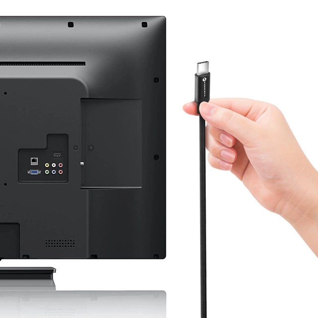 USB-C-Kabel 100 W 1 m Forcell C391 Thunderbolt 4K E-Zeichen QC 4.0 PD