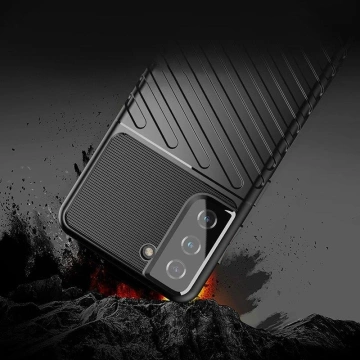 Чохол для телефону Thunder Case для Samsung Galaxy S23 силіконовий броньований чохол синій