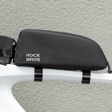 Rockbros 0.9l Waterproof Top Tube Frame Bag - Black