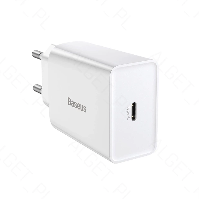 BASEUS Mini-USB-C-PD-Ladegerät 20 W Schwarz