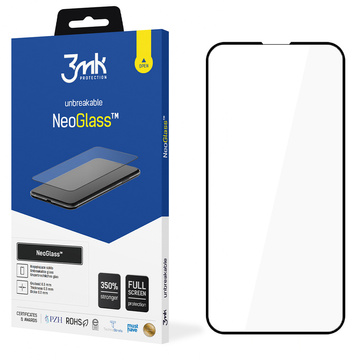 3mk NeoGlass 8H Anti-Crack-Glas für Apple iPhone 13 Mini Schwarz