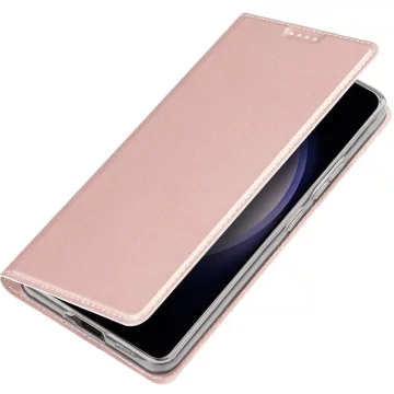 DUX DUCIS Skin Pro Hülle - Klapphülle für Samsung Galaxy S24 Plus rosa
