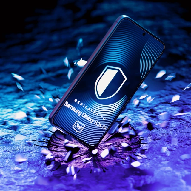 Захисне скло для Samsung Galaxy S24 FE Max 3mk HardGlass Max Lite, посилений захист екрану, захисне скло 9H