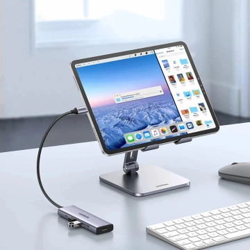 HUB Ugreen CM511 5w1 USB-C PD HDMI 3x USB-A 3.0 Szary