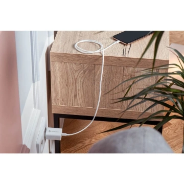 Rychlonabíječka Forcell 25W PD QC 4.0 USB-C Kabel USB-C na USB-C bílý