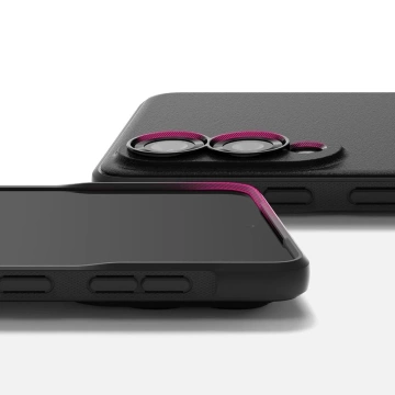 Чохол-книжка для Samsung Galaxy S25 Edge з магнітним кільцем Onyx MagSafe чорного кольору