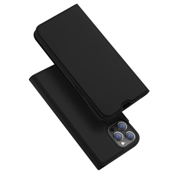 Dux Ducis Skin Pro Holster Flip Cover pre iPhone 13 Pro čierny