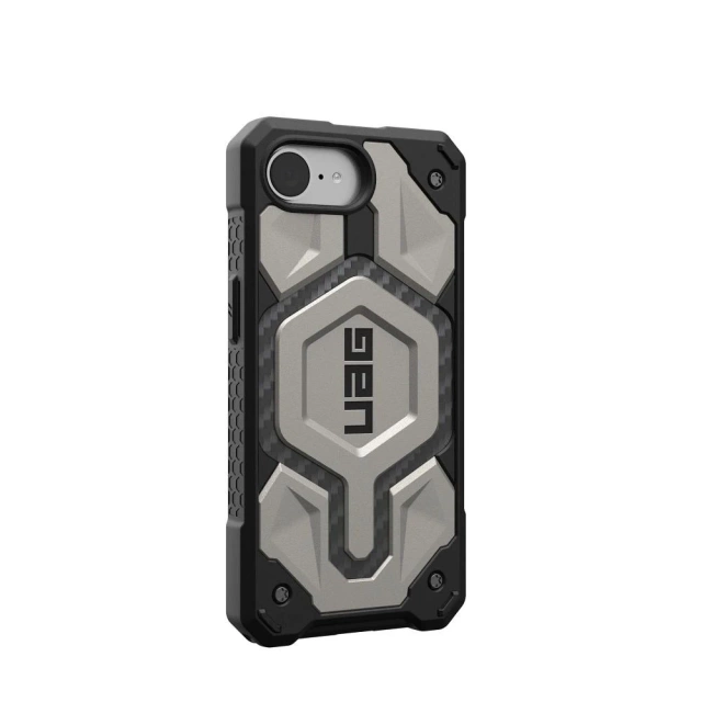 Etui Ochronne do iPhone 16e UAG Monarch Pro MagSafe Titanium