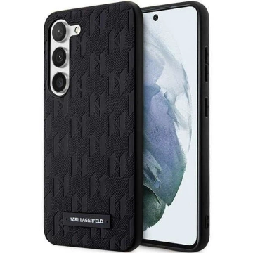 Karl Lagerfeld KLHCS23MSAKLHPK do Samsung Galaxy S23  S916 hardcase czarny/black Saffiano Mono Metal Logo
