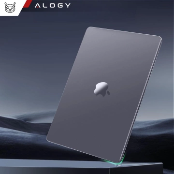 Etui ochronne do Apple Macbook Air 15 M2/M3/M4 2023/2024/2025 Alogy AirGuard™ Elastyczna obudowa Matowa Szarość