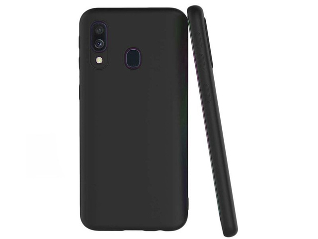 Alogy slim case silikonové pouzdro pro Samsung Galaxy A40 černé
