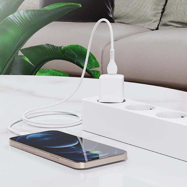 HOCO Type C PD 20W Wall Charger White