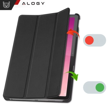Захисний чохол для планшета Lenovo Tab P12 12.7 TB-370, чохол Alogy Book Cover Case Black