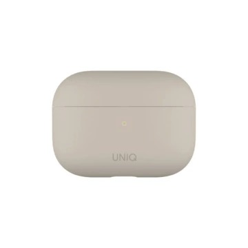 Etui ochronne na słuchawki UNIQ etui Lino do Apple AirPods Pro Silicone beżowy/beige ivory
