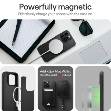 Pouzdro Spigen Cyrill Kajuk Classic Charm Mag Magsafe iPhone 16 Pro černé